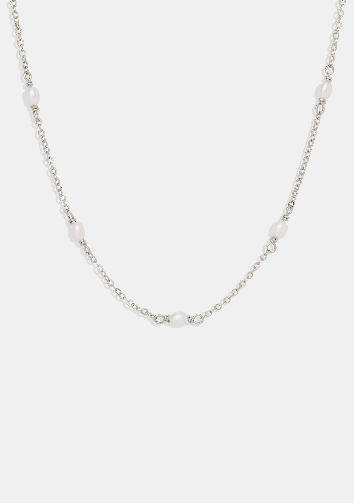 Something Blue Necklace - Silver