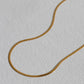 Sphinx 3mm Snake Chain Necklace - Gold