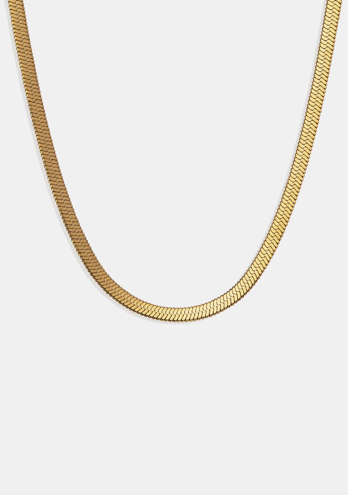 Sphinx 3mm Snake Chain Necklace - Gold