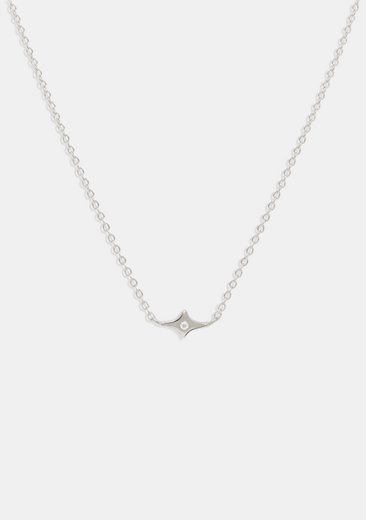 Starburst Necklace - Silver