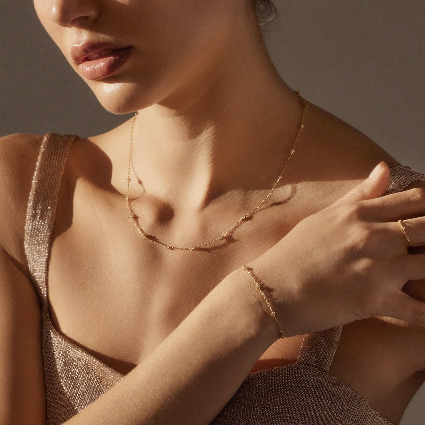 Starlight Necklace - Gold