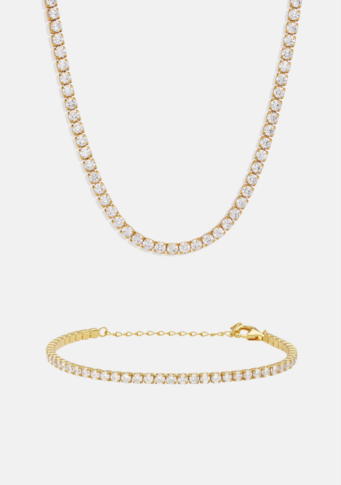 The Aspen Tennis Set - Gold