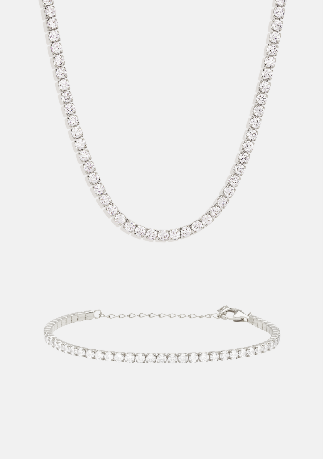 The Aspen Tennis Set - Silver