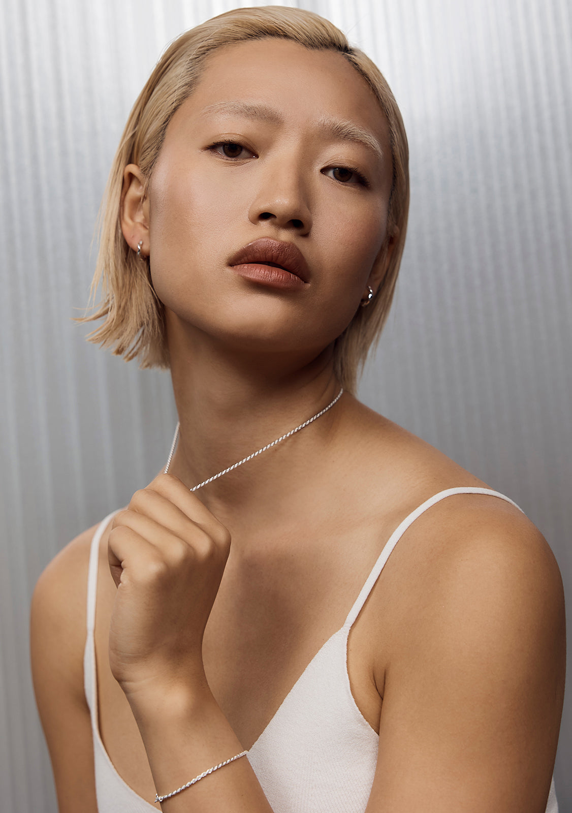 Valencia Necklace - Silver