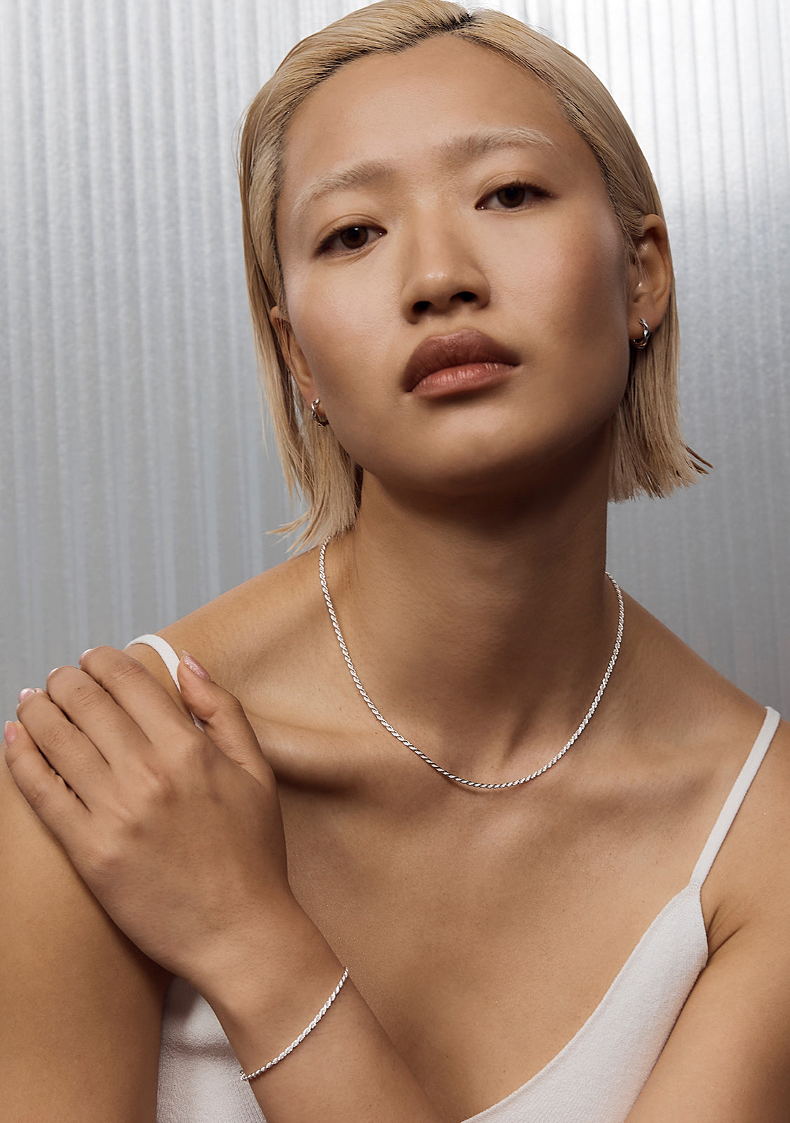 Valencia Necklace - Silver