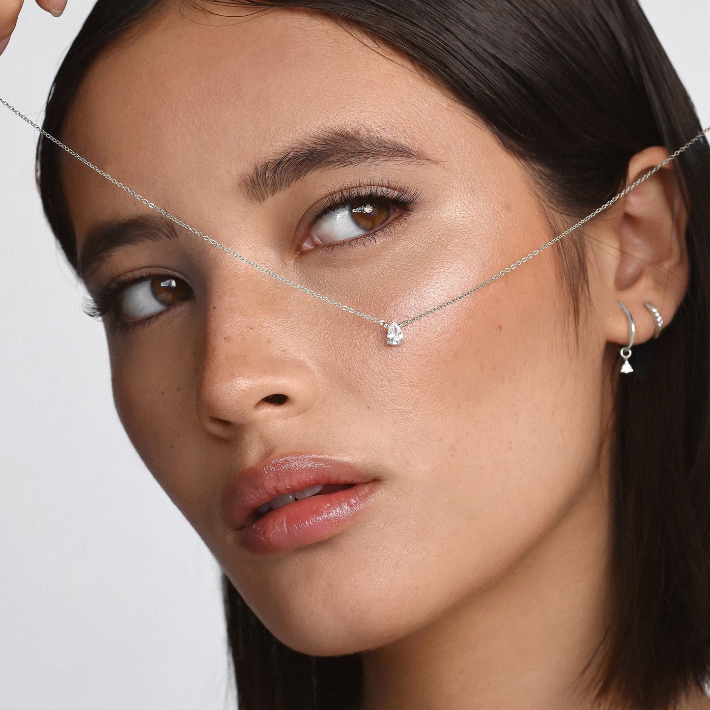 Valentine Necklace - Silver