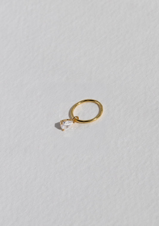 Valentine Mini Hoop - Single - Gold