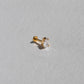 Valentine Flat Back Stud - Single - Gold