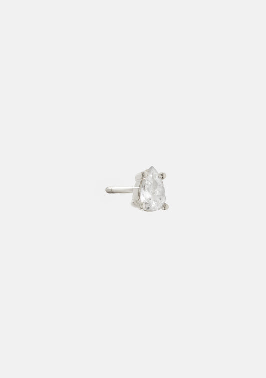 Valentine Stud - Single - Silver