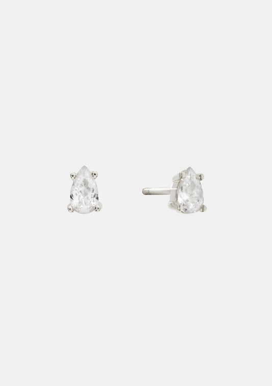 Valentine Studs - Silver