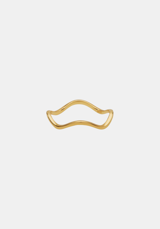 Vera Wave Ring - Gold