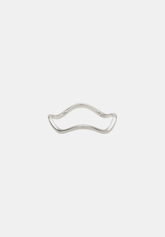Vera Wave Ring - Silver