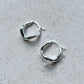 Wabi Sabi Hoops - Silver