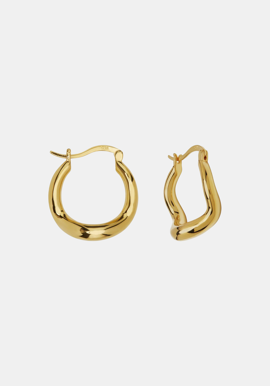 Wabi Sabi Hoops - Gold