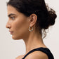 Wabi Sabi Hoops - Silver