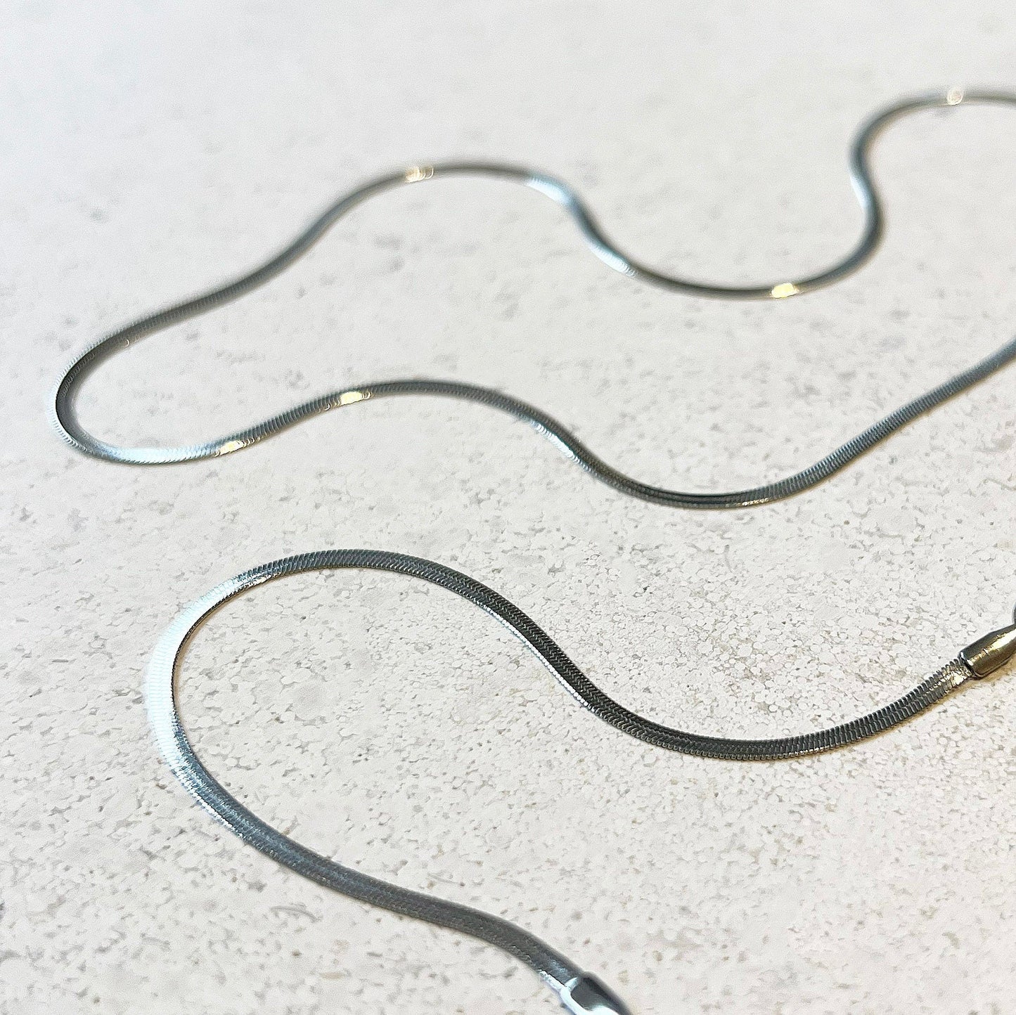 Sphinx 2mm Snake Chain Bracelet - Silver