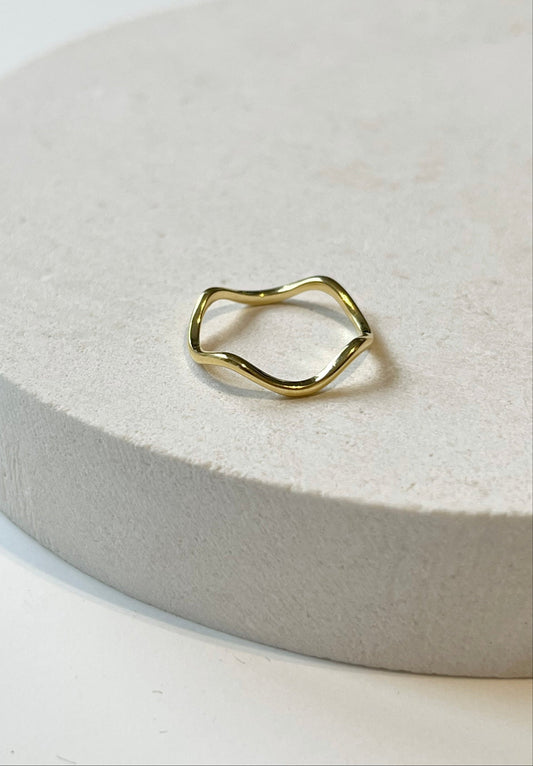 Vera Wave Ring - Gold